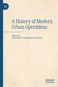 A History of Modern Urban Operations_cover