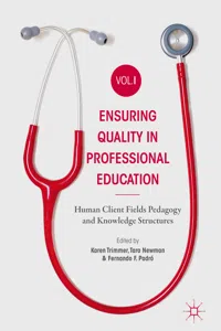 Ensuring Quality in Professional Education Volume I_cover