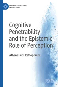 Cognitive Penetrability and the Epistemic Role of Perception_cover