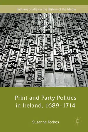 Print and Party Politics in Ireland, 1689-1714