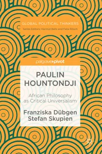 Paulin Hountondji_cover