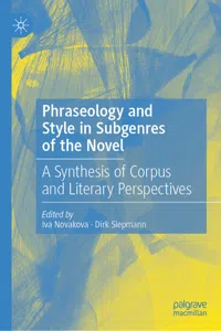 Phraseology and Style in Subgenres of the Novel_cover