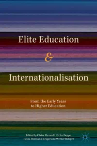 Elite Education and Internationalisation_cover