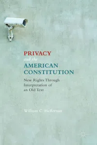 Privacy and the American Constitution_cover