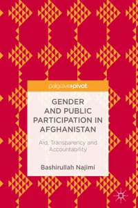 Gender and Public Participation in Afghanistan_cover