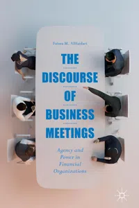 The Discourse of Business Meetings_cover