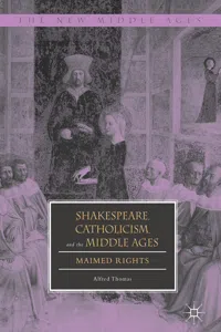 Shakespeare, Catholicism, and the Middle Ages_cover