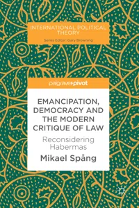 Emancipation, Democracy and the Modern Critique of Law_cover