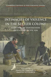 Intimacies of Violence in the Settler Colony_cover