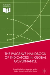 The Palgrave Handbook of Indicators in Global Governance_cover