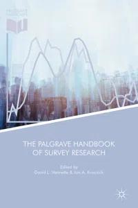 The Palgrave Handbook of Survey Research_cover