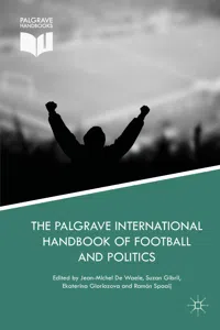 The Palgrave International Handbook of Football and Politics_cover
