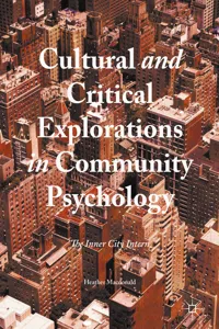 Cultural and Critical Explorations in Community Psychology_cover