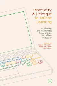 Creativity and Critique in Online Learning_cover