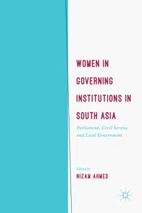 Women in Governing Institutions in South Asia_cover