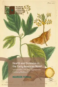 Health and Sickness in the Early American Novel_cover