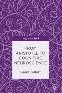 From Aristotle to Cognitive Neuroscience_cover