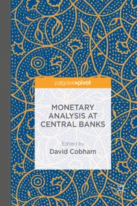 Monetary Analysis at Central Banks_cover