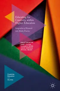 Educating for Creativity within Higher Education_cover