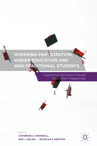 Widening Participation, Higher Education and Non-Traditional Students_cover