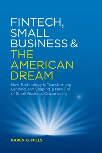 Fintech, Small Business & the American Dream_cover
