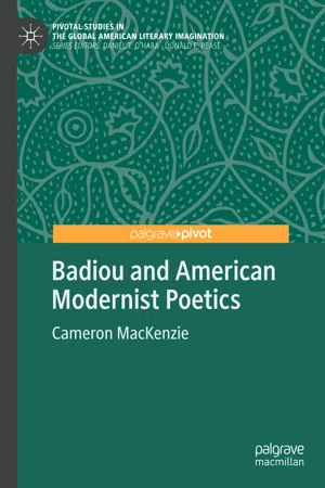 Badiou and American Modernist Poetics