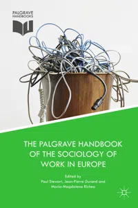 The Palgrave Handbook of the Sociology of Work in Europe_cover