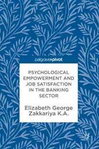 Psychological Empowerment and Job Satisfaction in the Banking Sector_cover