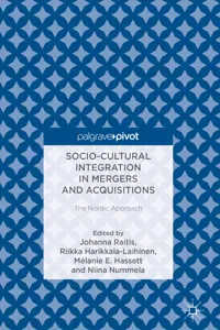Socio-Cultural Integration in Mergers and Acquisitions_cover