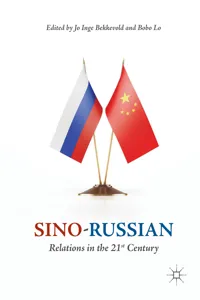 Sino-Russian Relations in the 21st Century_cover