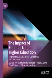 The Impact of Feedback in Higher Education_cover