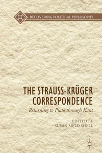 The Strauss-Krüger Correspondence_cover