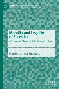 Morality and Legality of Secession_cover