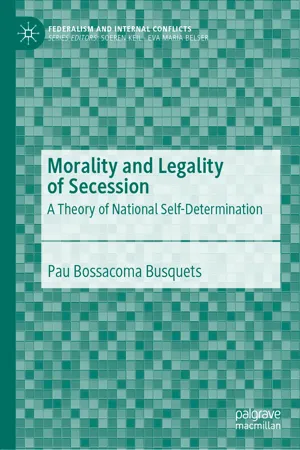 Morality and Legality of Secession