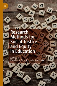 Research Methods for Social Justice and Equity in Education_cover