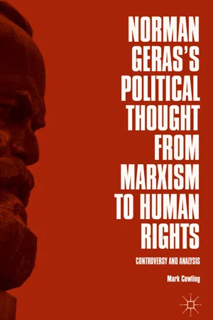 Norman Geras's Political Thought from Marxism to Human Rights