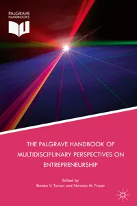 The Palgrave Handbook of Multidisciplinary Perspectives on Entrepreneurship_cover