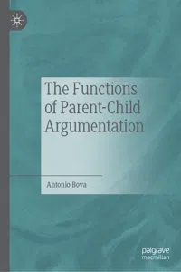 The Functions of Parent-Child Argumentation_cover