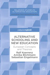 Alternative Schooling and New Education_cover