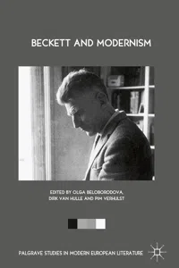 Beckett and Modernism_cover