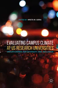 Evaluating Campus Climate at US Research Universities_cover