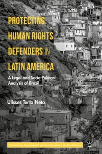 Protecting Human Rights Defenders in Latin America_cover