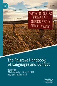 The Palgrave Handbook of Languages and Conflict_cover