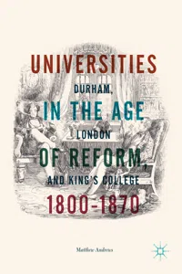 Universities in the Age of Reform, 1800–1870_cover