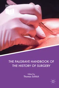 The Palgrave Handbook of the History of Surgery_cover