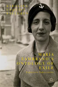 María Zambrano's Ontology of Exile_cover