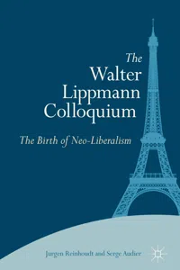 The Walter Lippmann Colloquium_cover