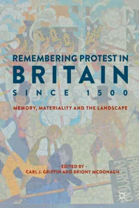 Remembering Protest in Britain since 1500_cover