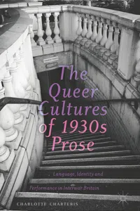 The Queer Cultures of 1930s Prose_cover