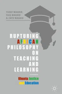 Rupturing African Philosophy on Teaching and Learning_cover